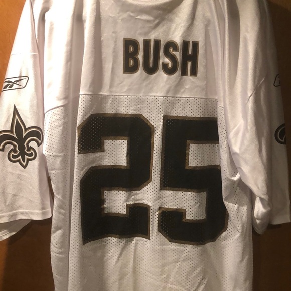 Vintage Reebok Reggie Bush Saints Jersey - Picture 3 of 3